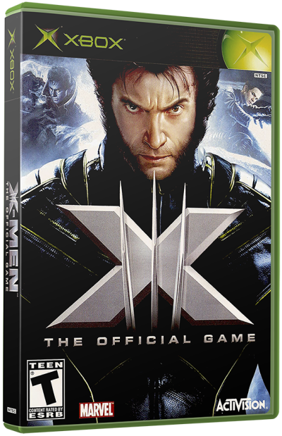 X-Men - The Official Game (USA)3D boxes